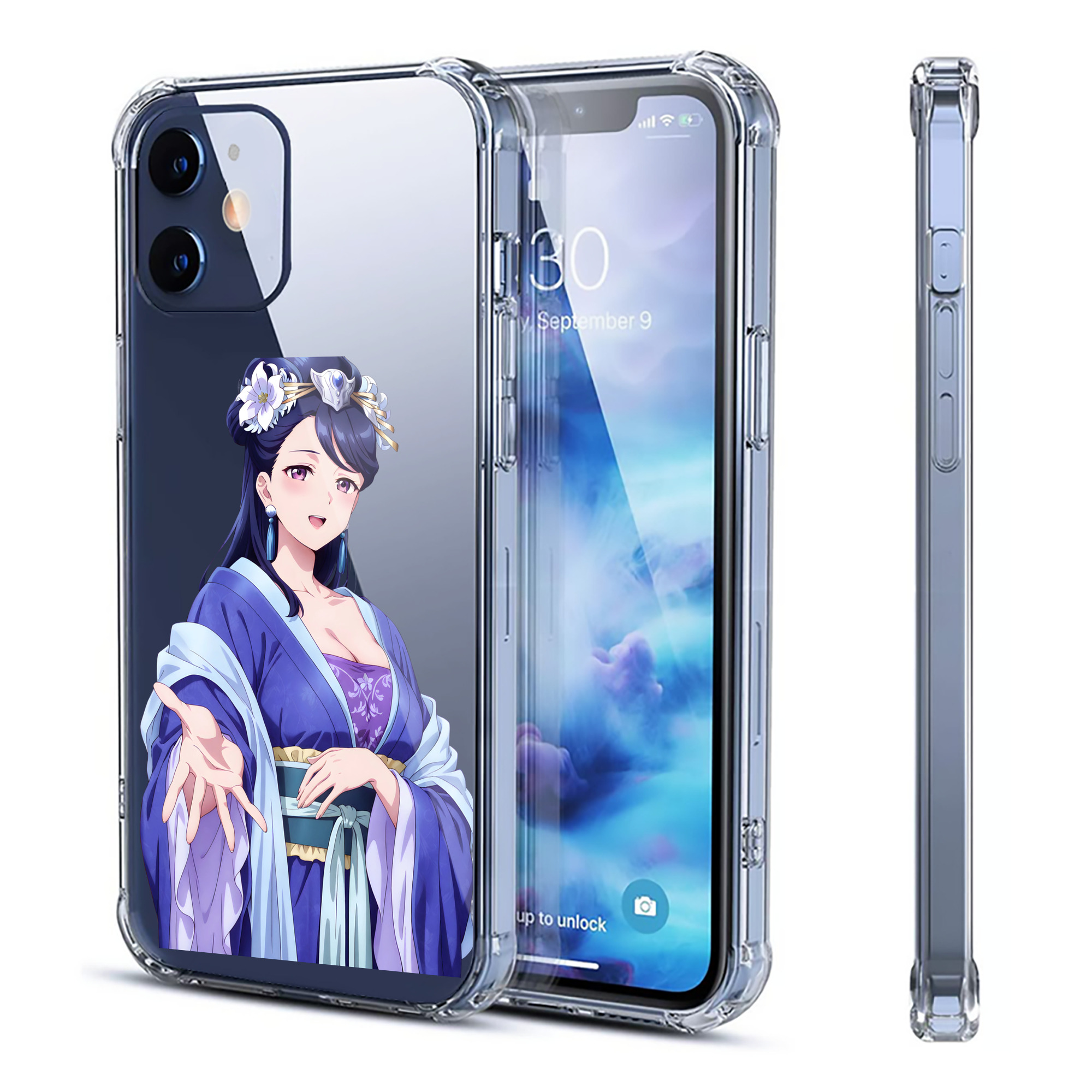 （画像用） 薬屋のひとりごと The Apothecary Diaries 【iPhone 12シリーズ対応】透明スマホケース（クリアソフトケース）
